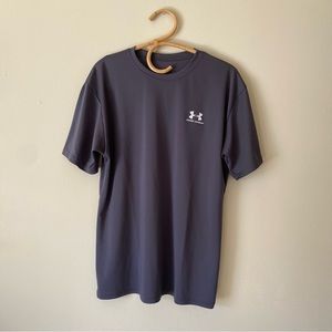 Under Armour Grey Athletic Crewneck T Shirt